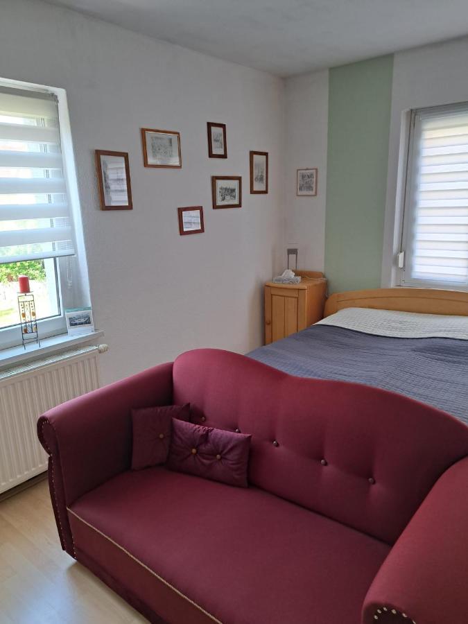 Ferienwohnung Rosengarten Ballenstedt Buitenkant foto