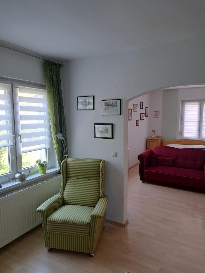Ferienwohnung Rosengarten Ballenstedt Buitenkant foto